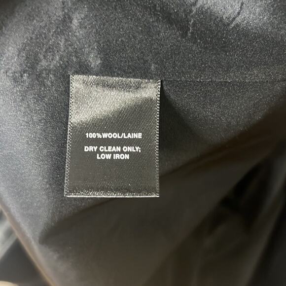 LAFAYETTE 148 NEWYORK WOOL EXPOSED ZIPPER SLEEVELESS DRESS SIZE 18 - Picture 8 of 9